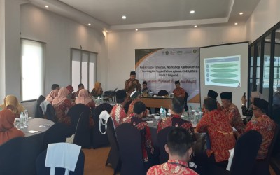 Workshop rapat Kerja Tahunan Pembagian Tugas untuk Tahun pelajaran 2025/2026