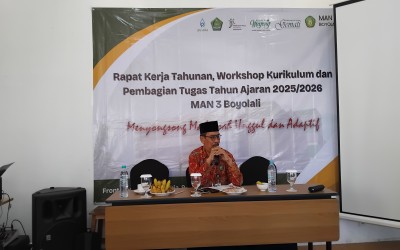 Workshop Penyusunan Program Kerja MAN 3 Boyolali Tahun 2025
